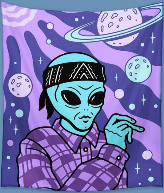 Tapisserie "Alien"