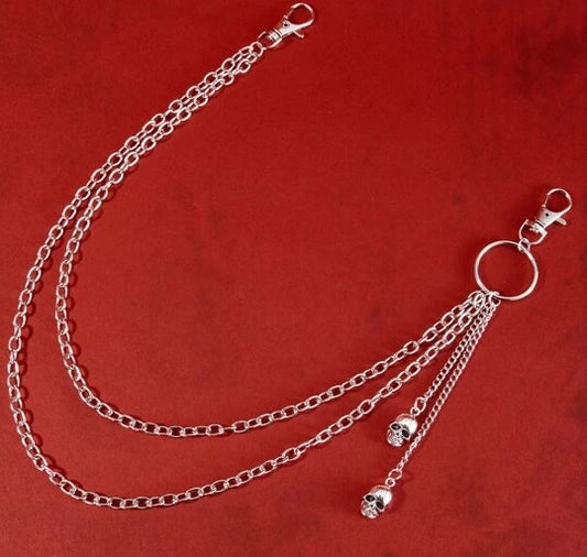 Bijou de vêtements tête de mort