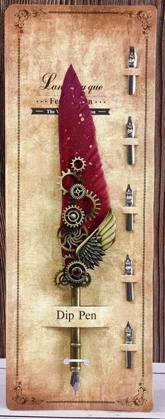 Stylo plume style Steampunk