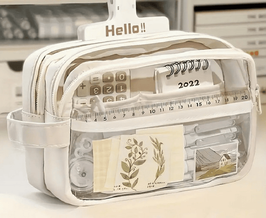 Trousse semi-transparente