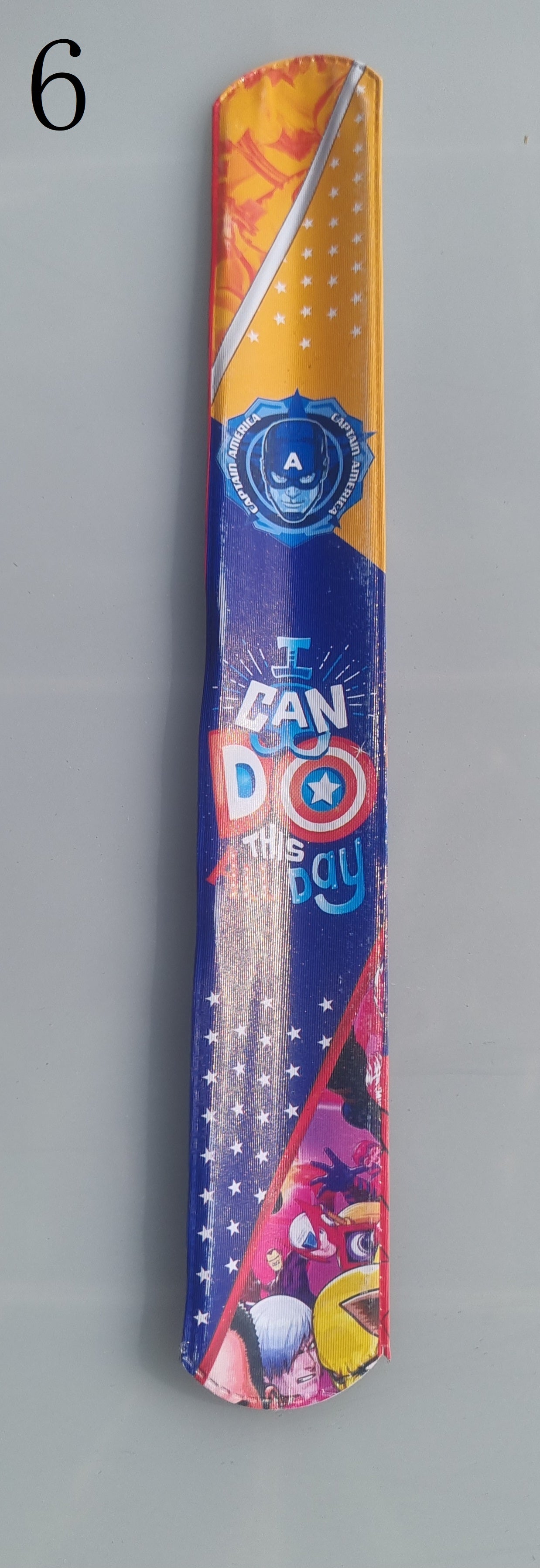 Bracelet à clap super-héros pour enfant