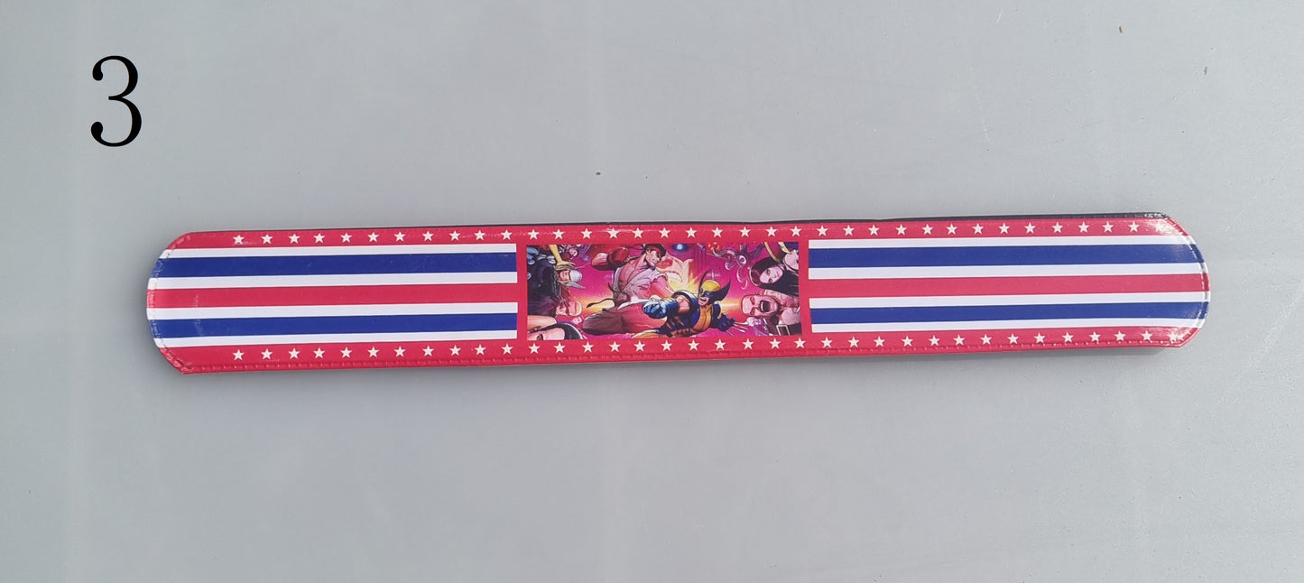 Bracelet à clap super-héros pour enfant