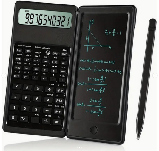 Calculatrice avec tableau d'écriture