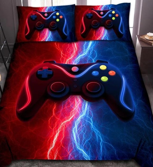 Housse de couette "Manette bicolore"