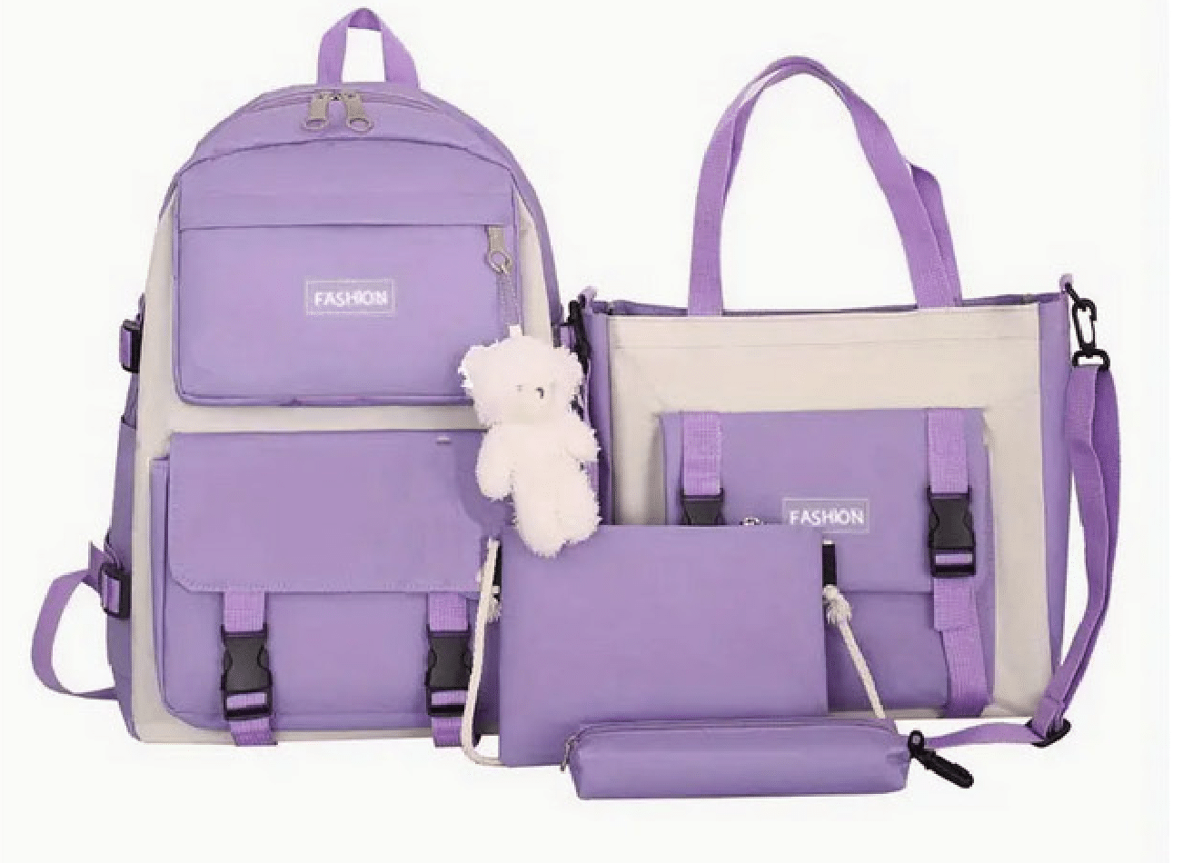 Ensemble de 4 sacs Fashion + pins