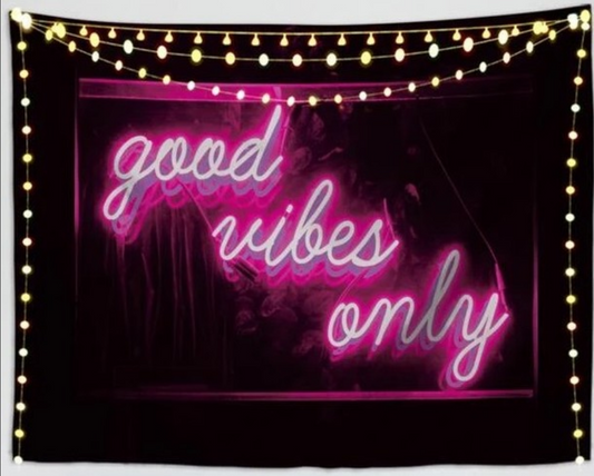 Tapisserie "Good Vibes"