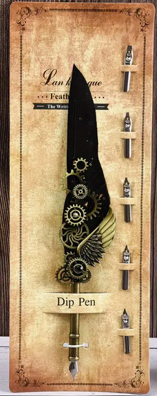 Stylo plume style Steampunk