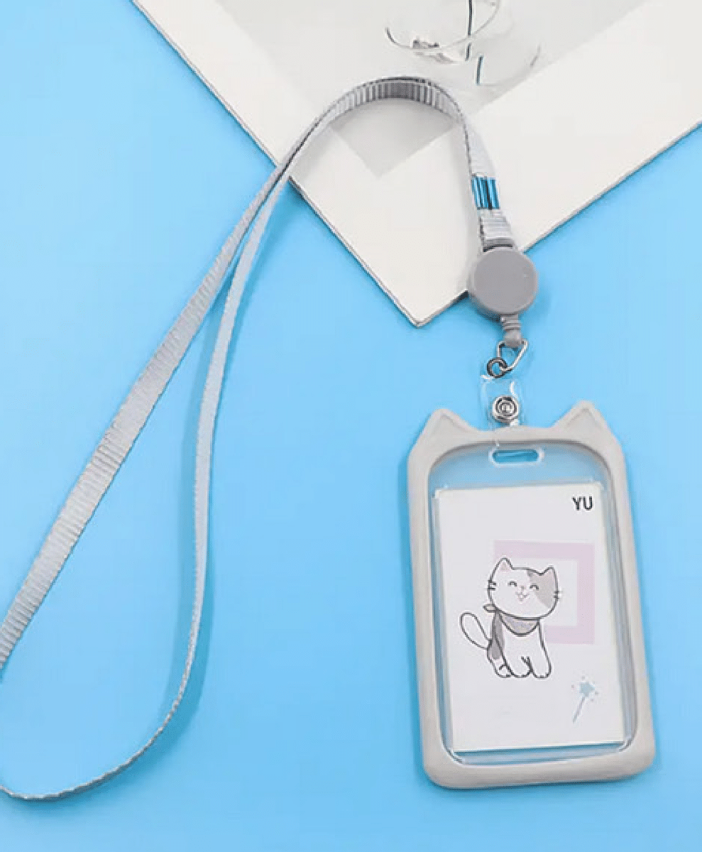 Protège-carte chat