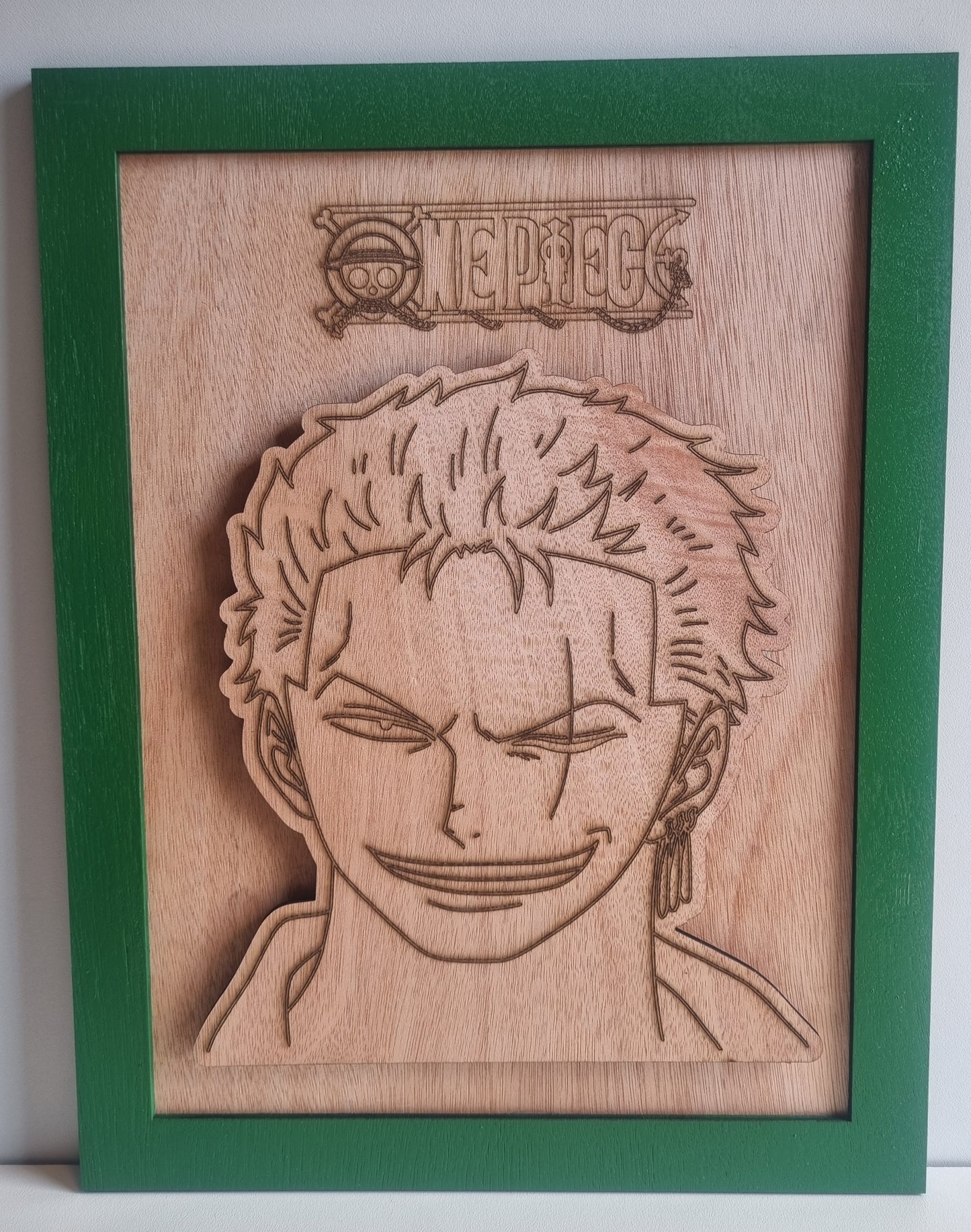 Tableau lumineux en bois "One Piece"