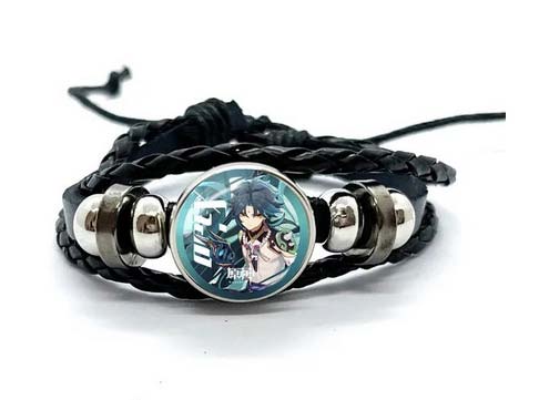 Bracelet en cuir Genshin Impact