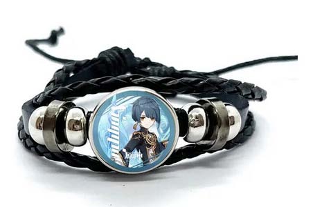 Bracelet en cuir Genshin Impact