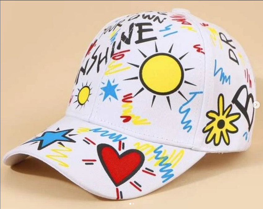 Casquette taguée