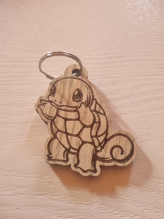 Porte-clé Pokémon en bois