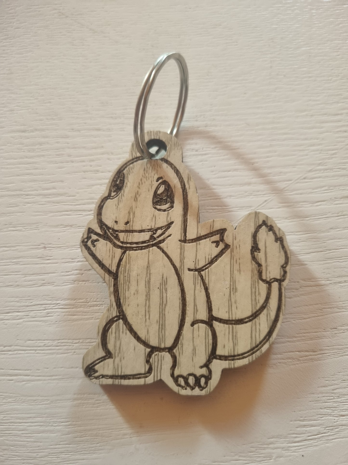 Porte-clé Pokémon en bois