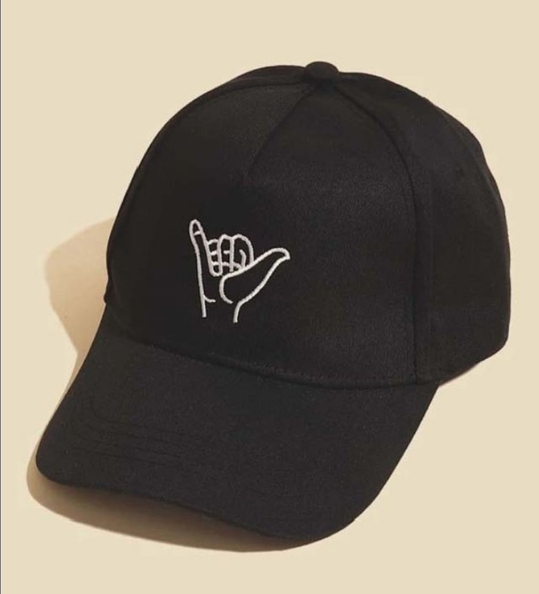 Casquette noire "Aloha"