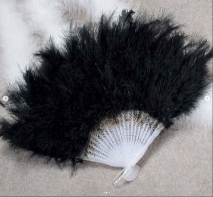 Eventail en plume